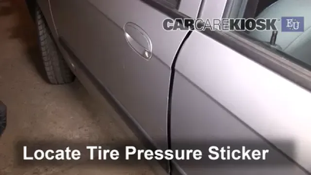 2005 Chevrolet Spark LS 0.8L 3 Cyl. Neumáticos y ruedas Controlar presión de neumáticos